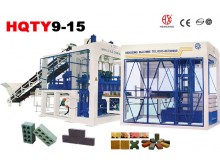 automatic concrete brick machine