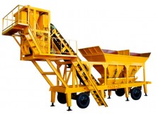 YHZS series mobile concrete mixing plant